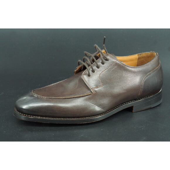 Allen Edmonds Watson Split Toe Derby Oxford Men Shoes Size 8 Brown New $395